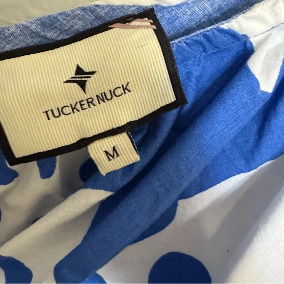 Tuckernuck V Neck Ruffle Floral Midi Dress Size M - Picture 3 of 7